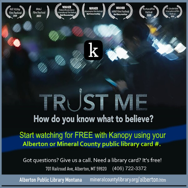 Trust Me - March movie on Kanopy!