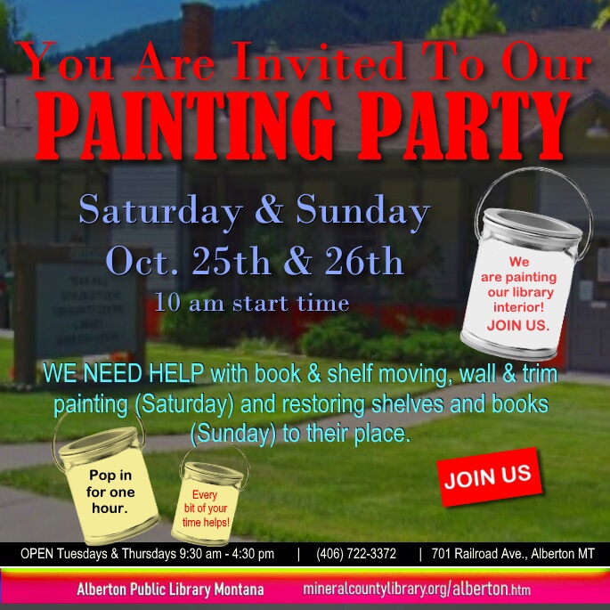 Alberton Montana has the Alberton Branch Library 